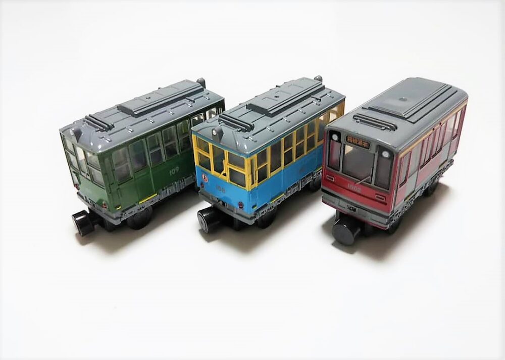 箱根登山電車のマグネットおもちゃ