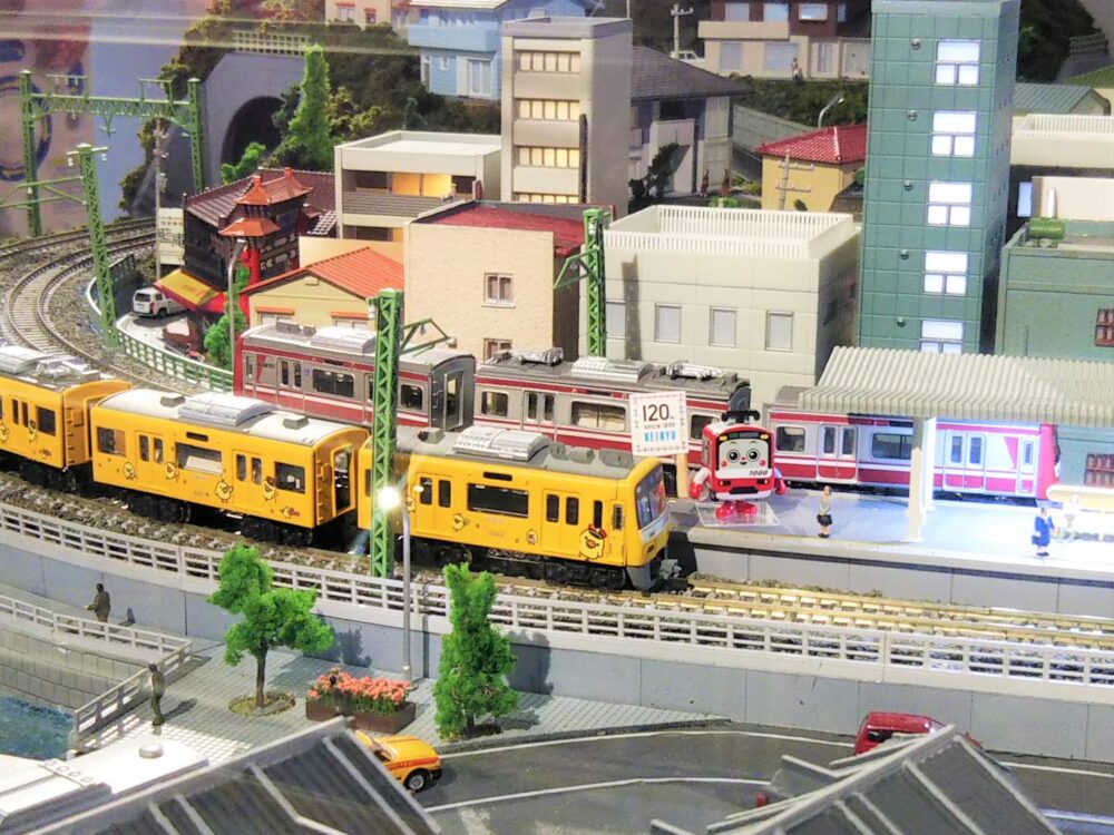 おとどけいきゅう横浜大さん橋店の鉄道模型