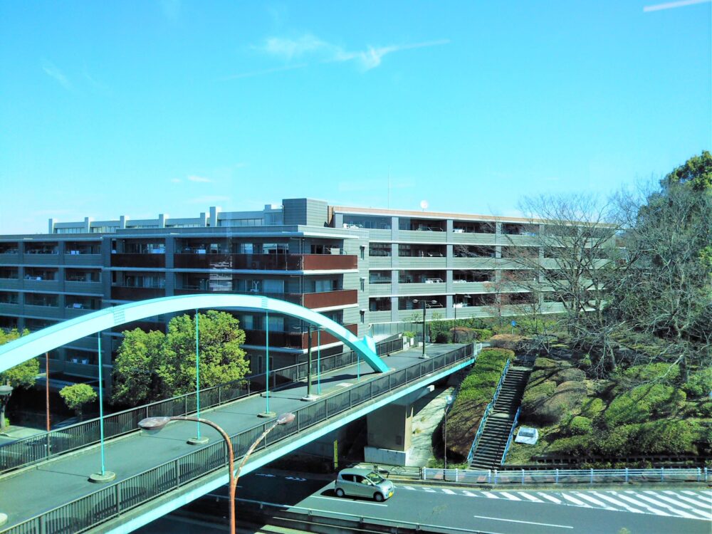 大塚東公園に繋がる橋