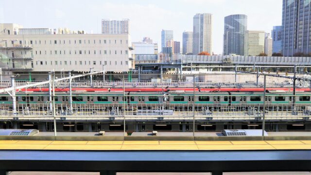 電車がたくさん見える高輪ゲートウェイ駅を紹介 車両基地や新幹線に子鉄は大喜び 東京 てまりの虫めがね