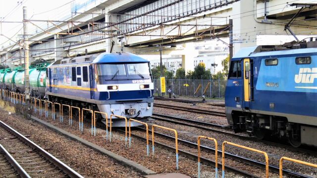 貨物列車の桃太郎が見れる根岸駅を紹介 たくさんのタンク車 入換用機関車も 神奈川 てまりの虫めがね