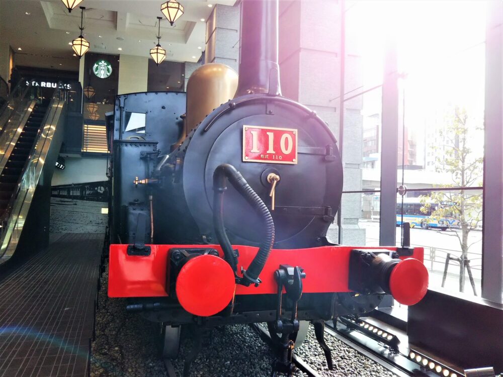 旧横ギャラリー｜110形蒸気機関車