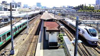 上野で電車がたくさん見えるスポット『両大師橋』【東京】