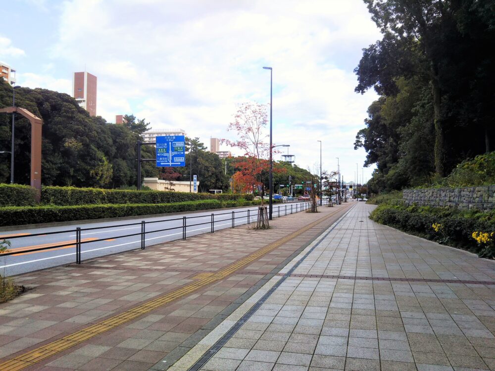 大井車両基地の行き方｜大井競馬場前駅から大井中央陸橋への道