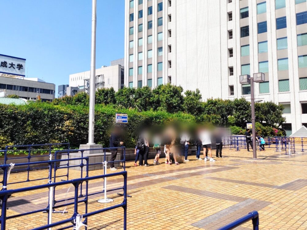 プラレール博【2025東京】体験談：入場待機列（屋外の場合）