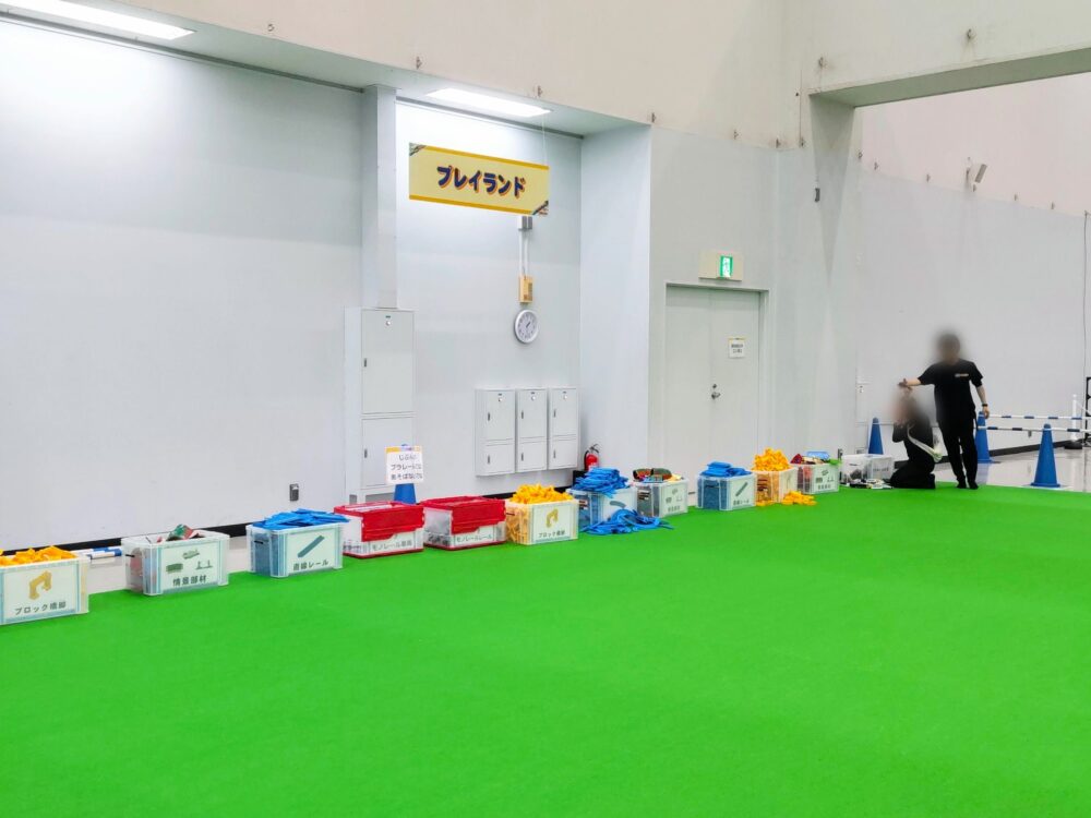 プラレール博【2025東京】体験談：無料プレイランドの様子