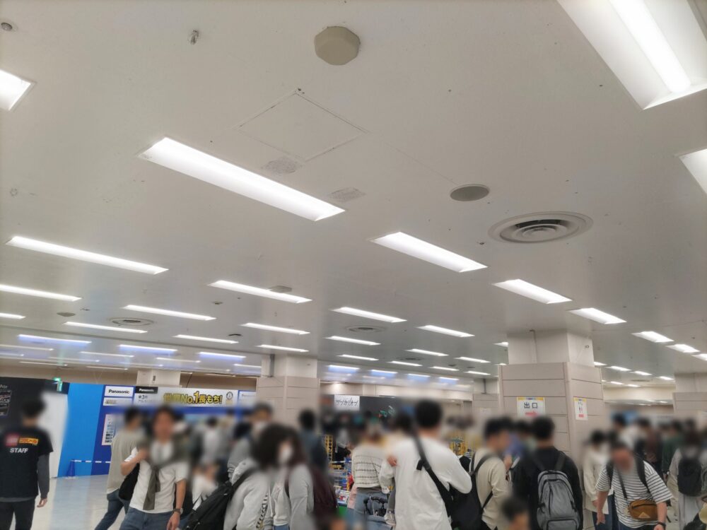プラレール博【2025東京】混雑状況｜2025年4月27日11時20分頃のプラレールゾーン