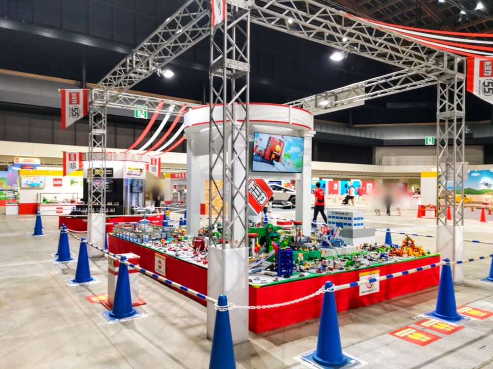 トミカ博【2025東京】8月7日9時30分現在の展示ゾーン