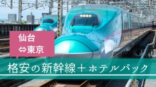仙台～東京（仙台駅～東京駅）の新幹線＋ホテルパック【格安の旅行予約サイト】