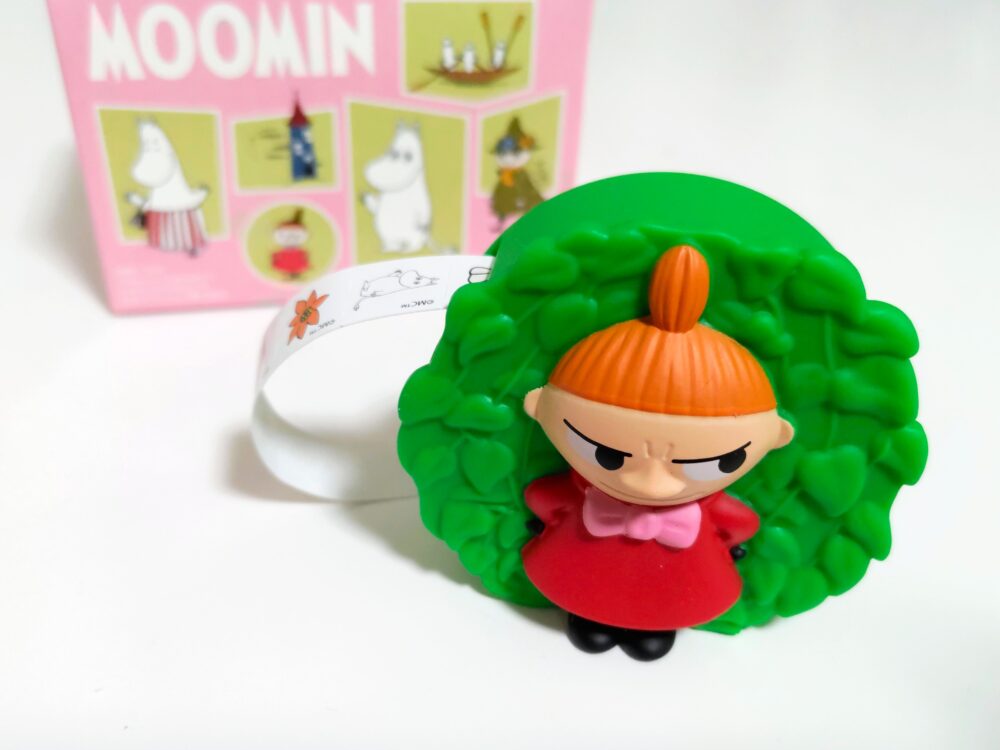 ハッピーセット【ムーミン】2025年｜購入したおもちゃ第1弾「リトルミイ-ロールシール入れ」