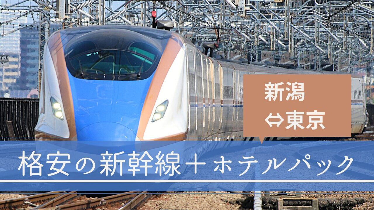 新潟～東京（新潟駅～東京駅）の新幹線＋ホテルパック【格安の旅行予約サイト】