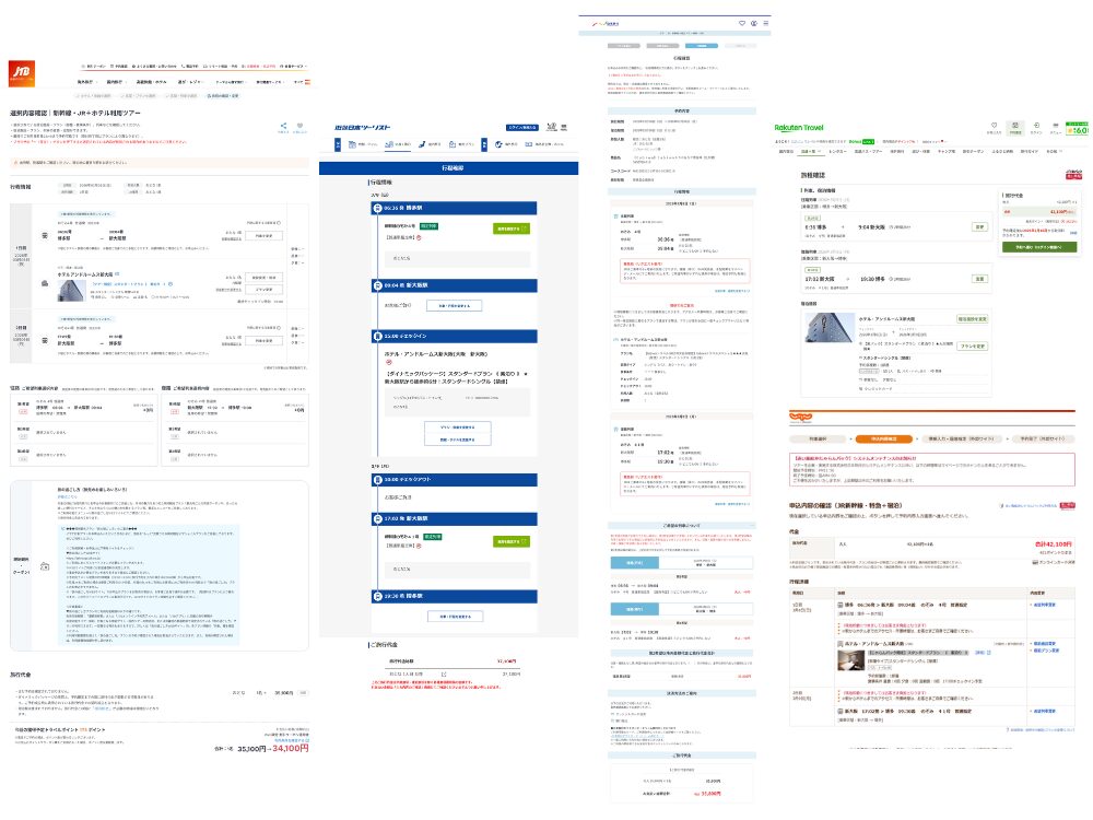 【1人利用｜博多～大阪】の新幹線＋ホテルパック｜旅行サイト5社の最安プラン料金詳細｜JTB・近畿日本ツーリスト・日本旅行・楽天トラベル・じゃらん